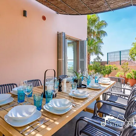 Stylish Havana With Sea Views, Private Pool & A/c Villa Sitges